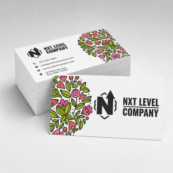 Linen Uncoated Business Cards
