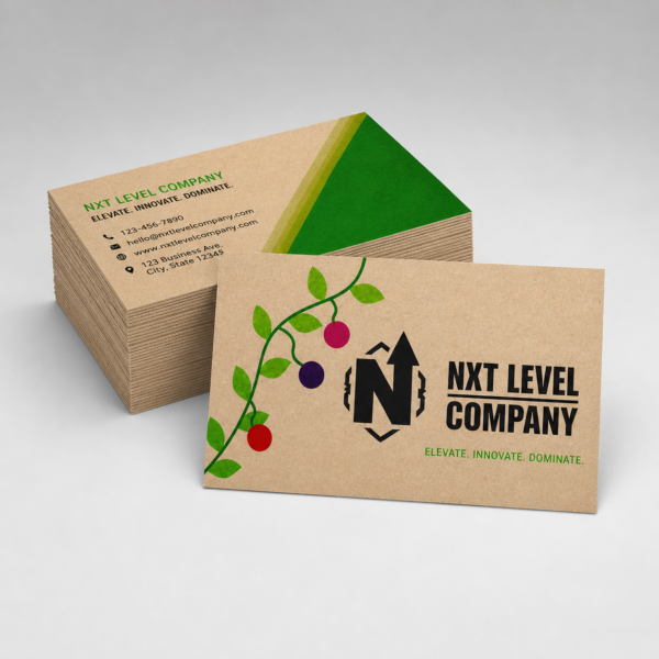 Brown Kraft Business Cards