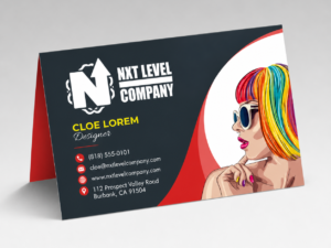 Fold-over Business Cards