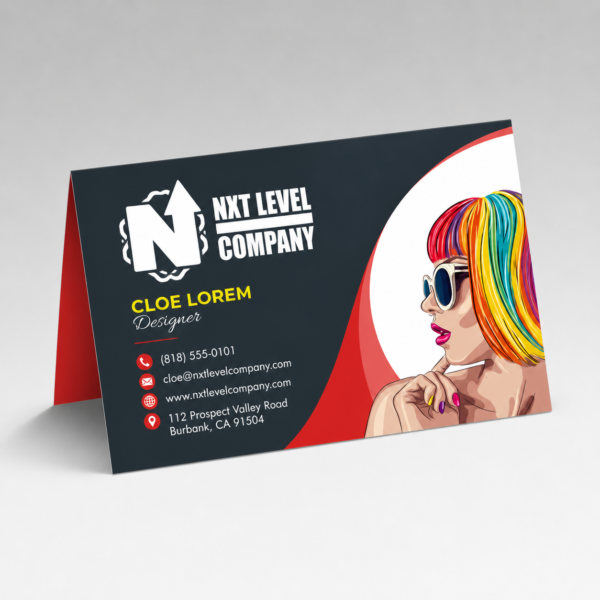 Fold-over Business Cards