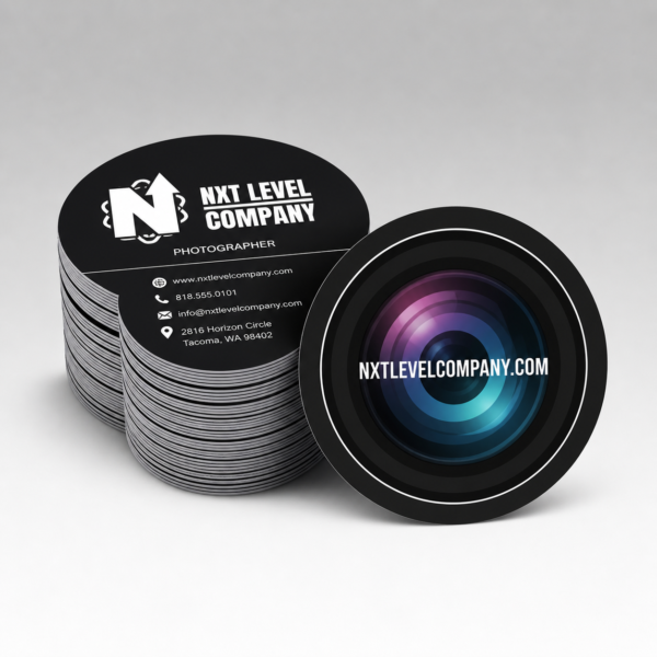 Circle Business Cards